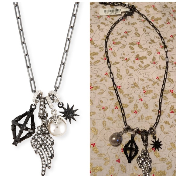 Lulu Frost Jewelry - Lulu Frost Crystal Star and Wing Necklace